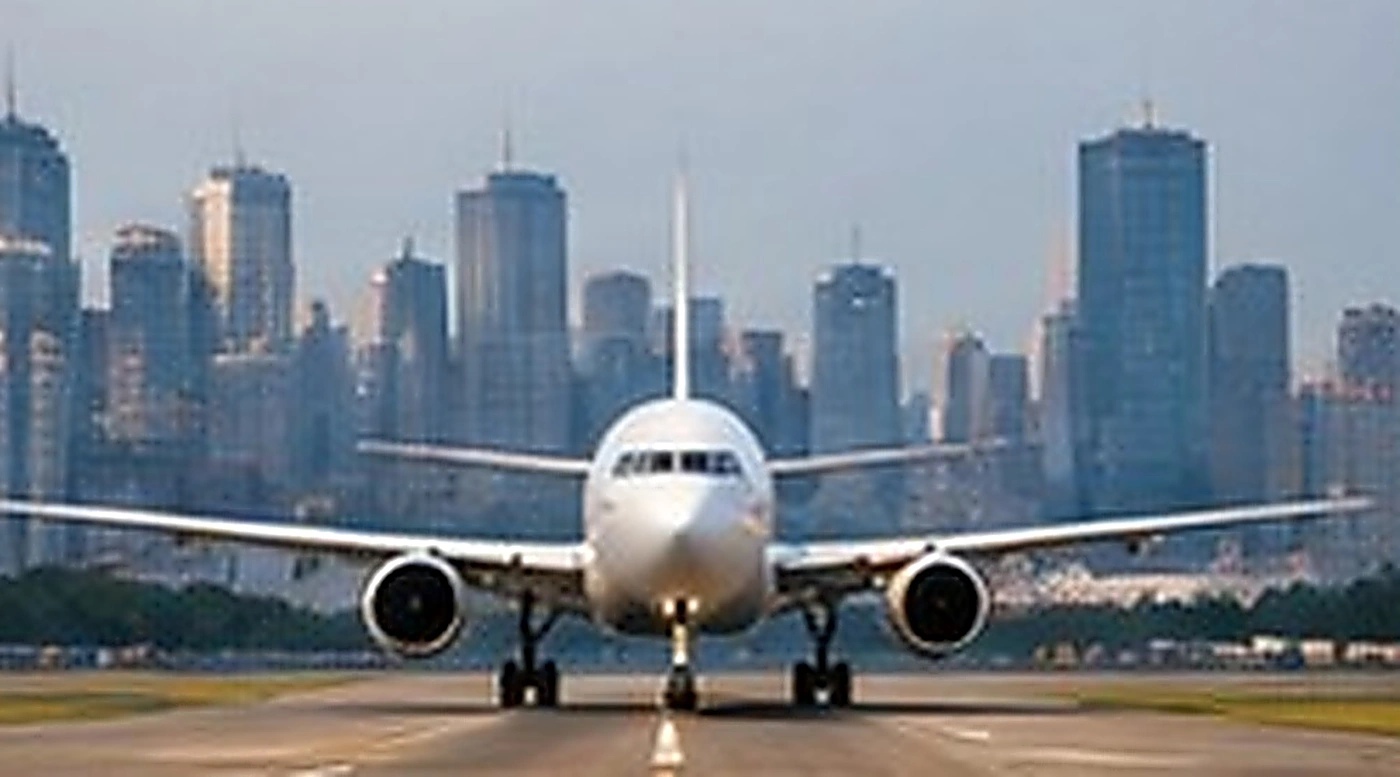 EVA Air aircraft in flight