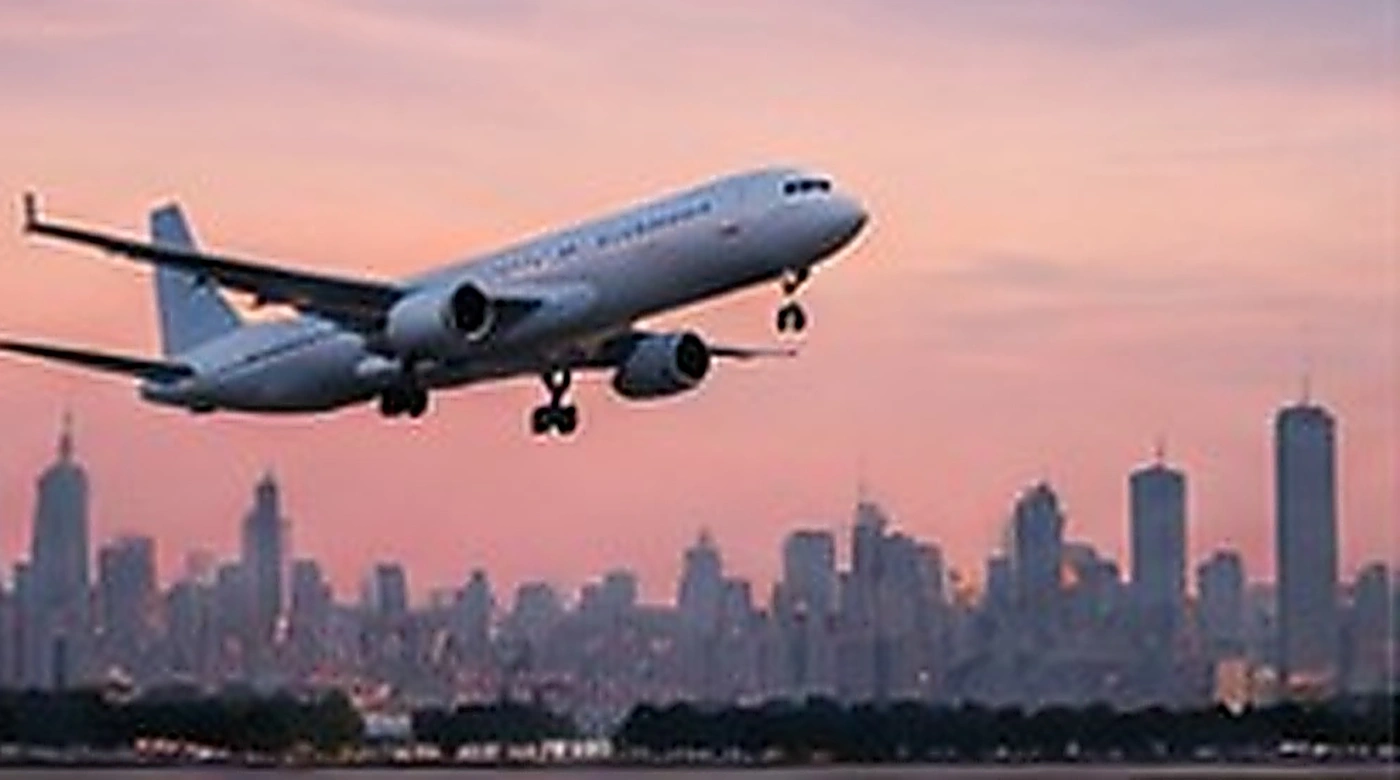 Frontier Airlines aircraft in flight